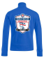 Preview: Zipperjacke mit Stehkragen "Hansa Fanclub Nordhessen" - royalblau - Brustlogo und Rücken groß"